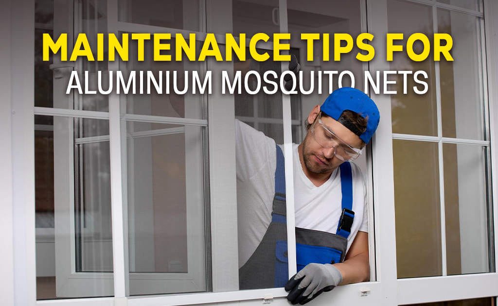 aluminium mosquito net doors and windows