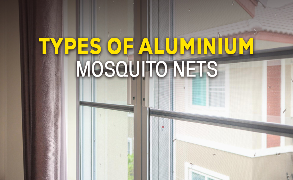 aluminium mosquito net for windows and doors